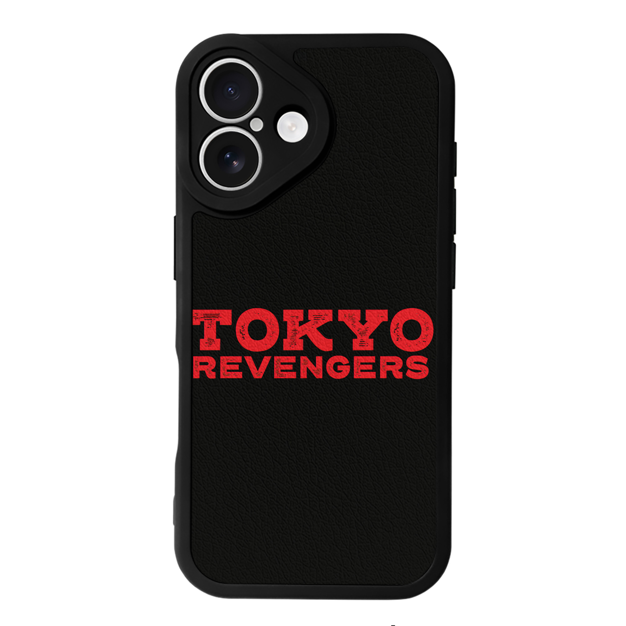 （画像用） 東京リベンジャーズ Tokyo Revengers 【iPhone 16シリーズ対応】シリコンスマホケース（レザー調） 材質：シリコン